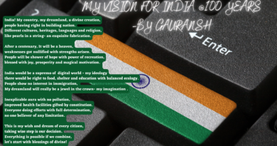 My vision for India@100 by Gauransh years
